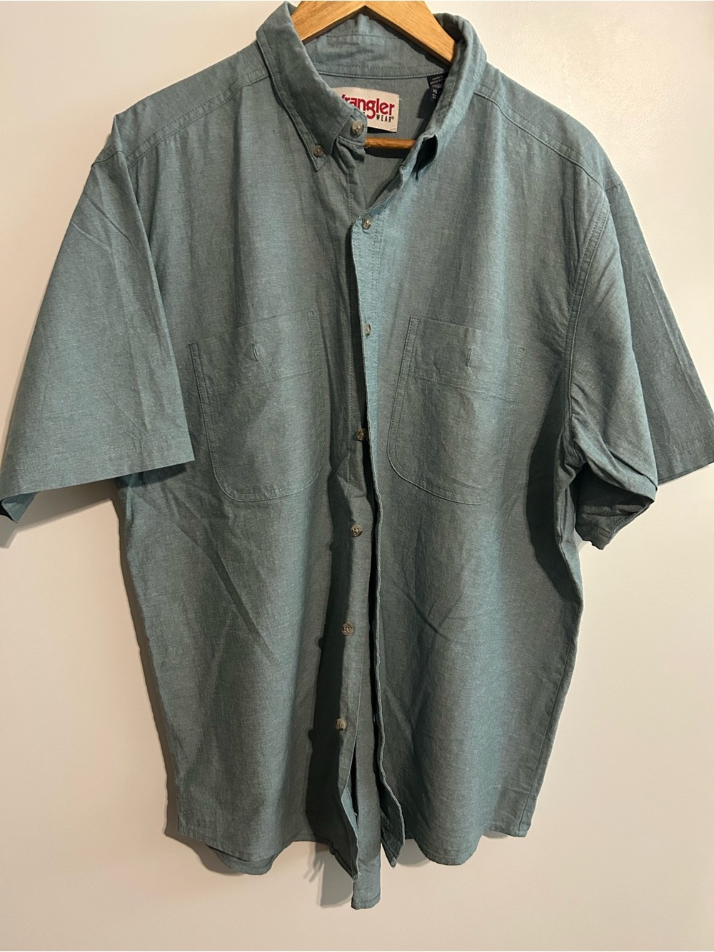 Wrangler Casual Short-Sleeve Button-Down Shirt